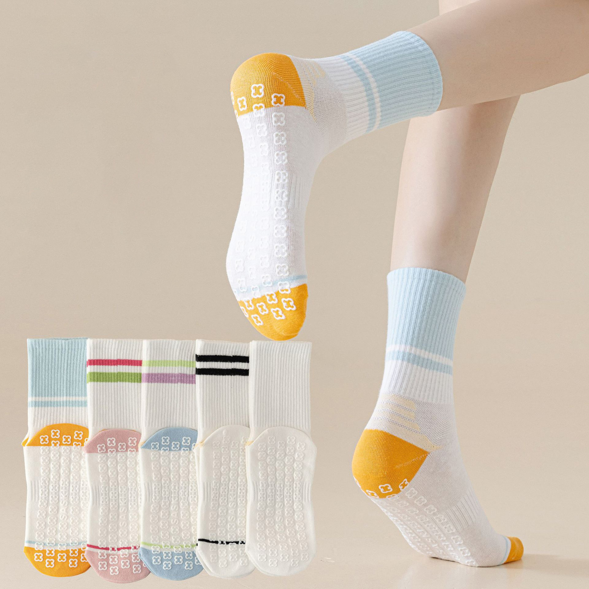 2pairs Non-Slip Grip Sock Slip – Grip Sock Yoga Bewertung und Preis