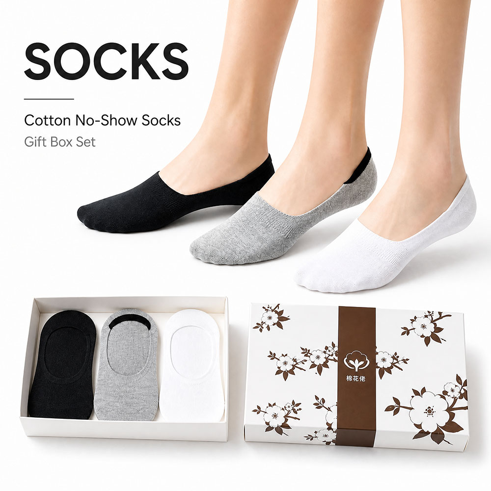 6 Pairs Unisex Cotton No Show  – Invisibility Sock Loafer Bewertung und Preis