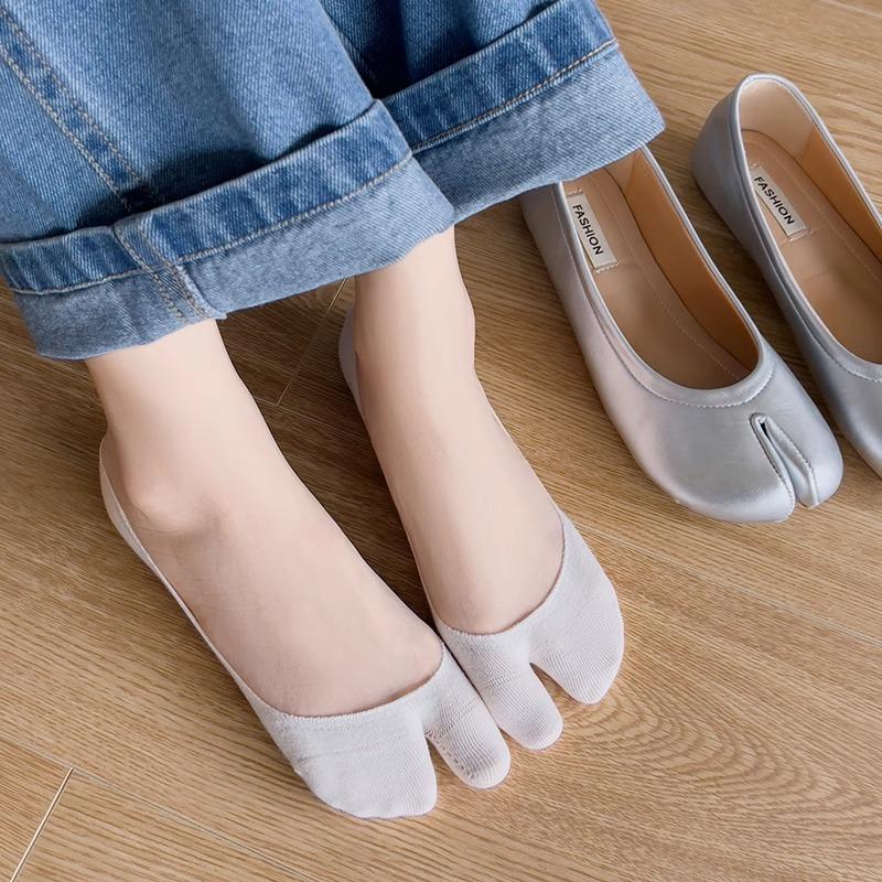 5pairs Summer Thin Cotton Two  – Toe Sock Split Bewertung und Preis