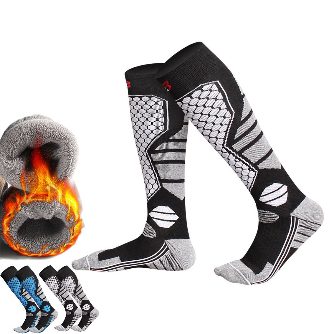 Unisex Snowboard Socks Men Wom – Thermal Sock Winter Bewertung und Preis