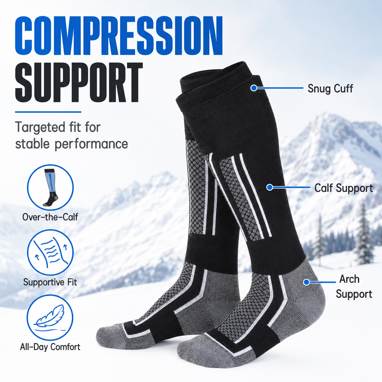 Winter Thermal Compression Ski – Thermal Sock Winter Bewertung und Preis