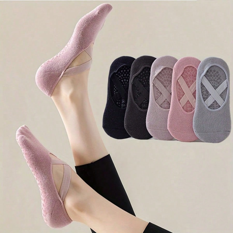 Aesthetic Ballet-Inspired Non  – Grip Sock Yoga Bewertung und Preis