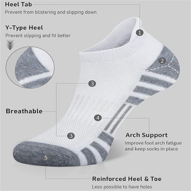 6/24 Pairs Cushioned Breathabl – No Show Sock Women Bewertung und Preis
