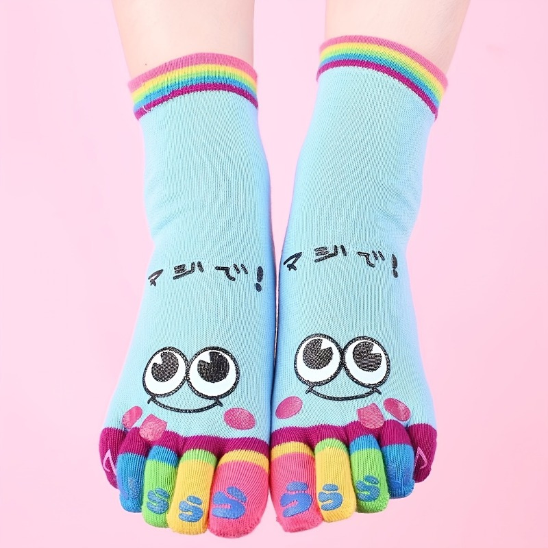3pairs//Cartoon printed toe so – Toe Sock Split Bewertung und Preis