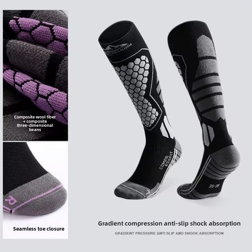 New Thickened Ski Socks Anti-s – Thermal Sock Winter Bewertung und Preis