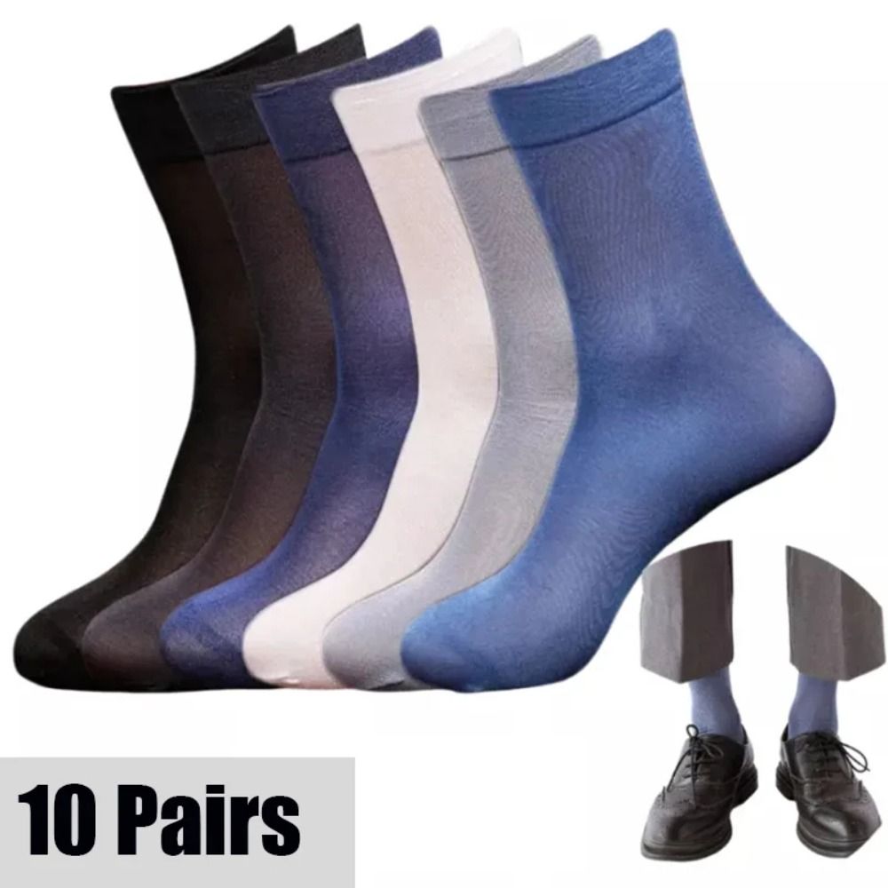 10pairs Casual Breathable Men  – Silk Sock Bamboo Bewertung und Preis