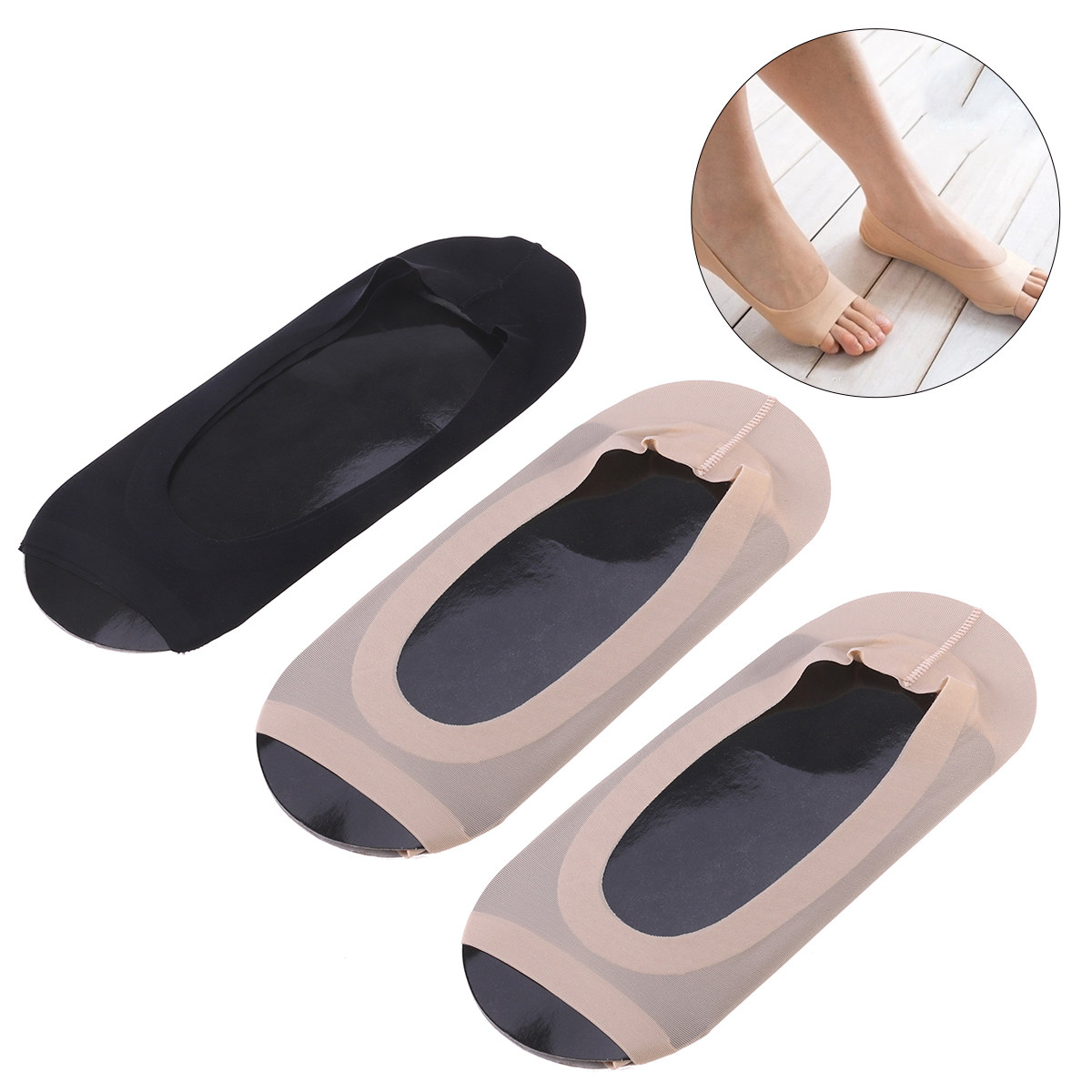 3Pairs Ice Silk Invisible Sock – Invisibility Sock Loafer Bewertung und Preis
