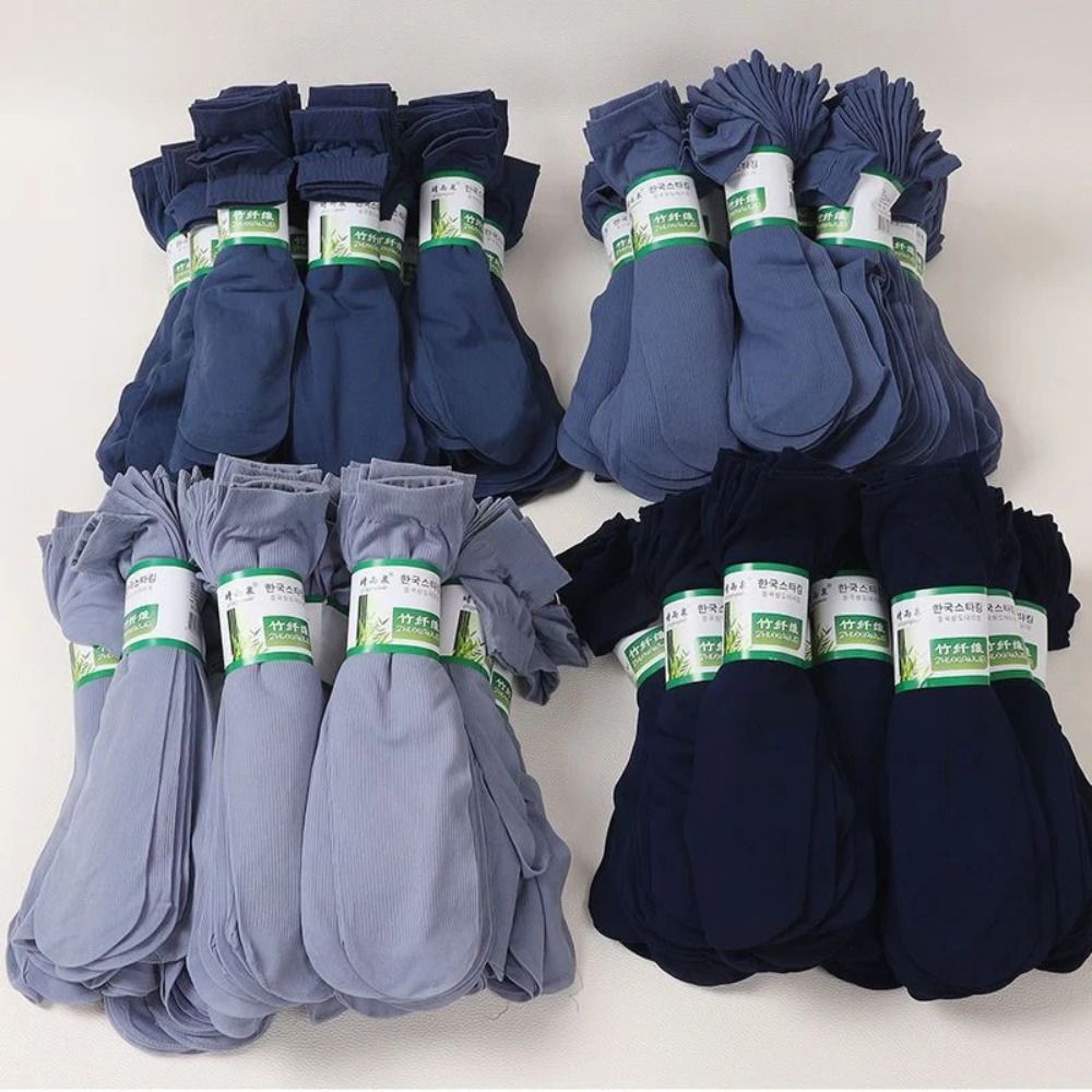 10pairs New Breathable Men Ice – Silk Sock Bamboo Bewertung und Preis