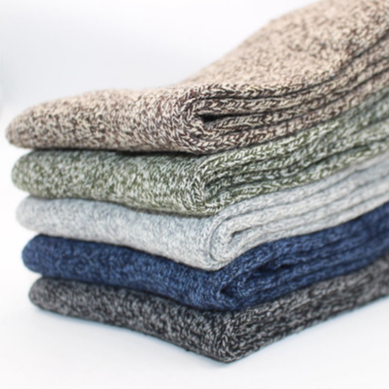 5 Pairs 1 Lot Men's Winter War – Cotton Crew Sock Pack Bewertung und Preis