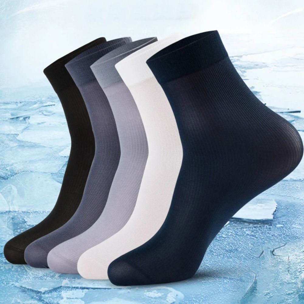 10pairs Men Ice Silk Socks Sum – Silk Sock Bamboo Bewertung und Preis