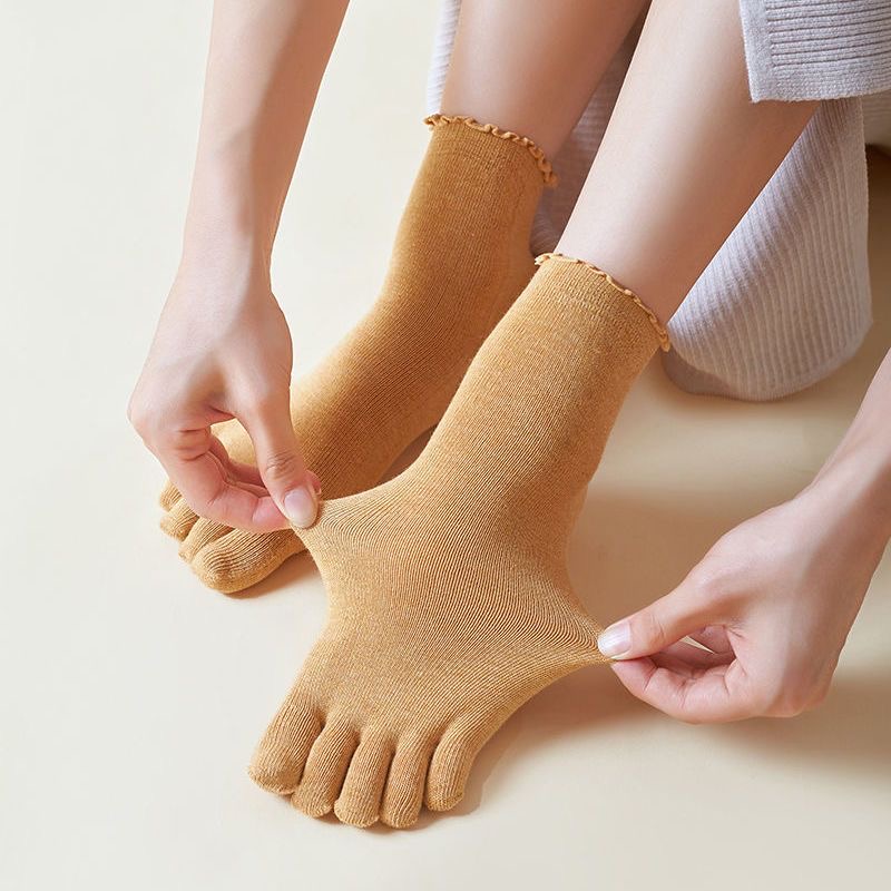 1/5 Pairs Cotton Women Five Fi – Toe Sock Split Bewertung und Preis