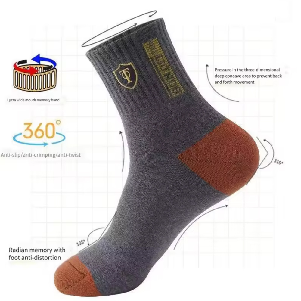 Men's 20-Pack Premium Thermal  – Cotton Crew Sock Pack Bewertung und Preis