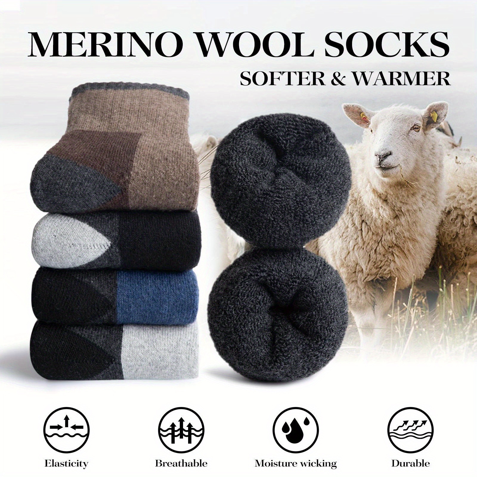 Winter Merino Wool Socks Thick – Thermal Sock Winter Bewertung und Preis