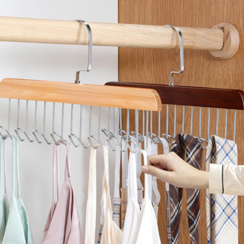 Solid Wood Eight-hook Hanger M – Sock Organizer Tray Bewertung und Preis