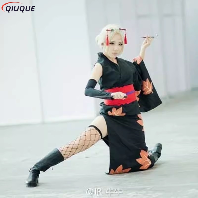 Tsukuyo Cosplay Costume Wig Ku – Fishnet Stocking Women Bewertung und Preis