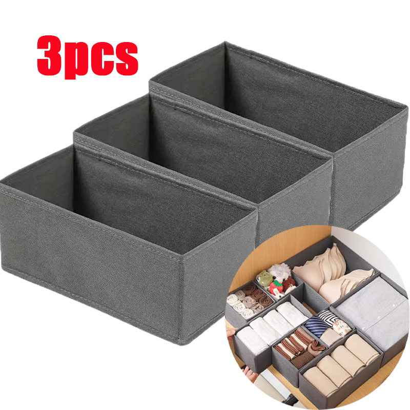 3PC Fabric Underwear Storage B – Sock Organizer Tray Bewertung und Preis