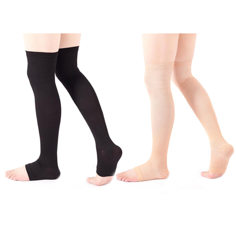 ✦ 1 Pair Open Toe Knee-High  C – Compression Sock Medical Bewertung und Preis