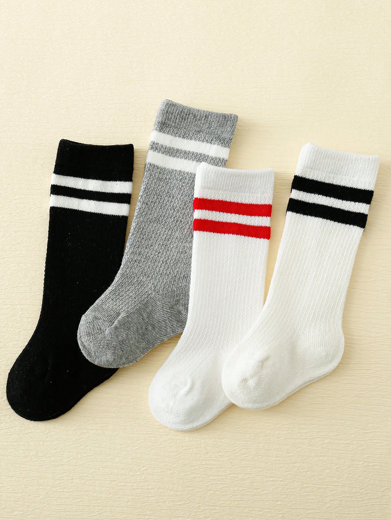 4-Pack Baby Toddler Striped Cr – Cotton Crew Sock Pack Bewertung und Preis