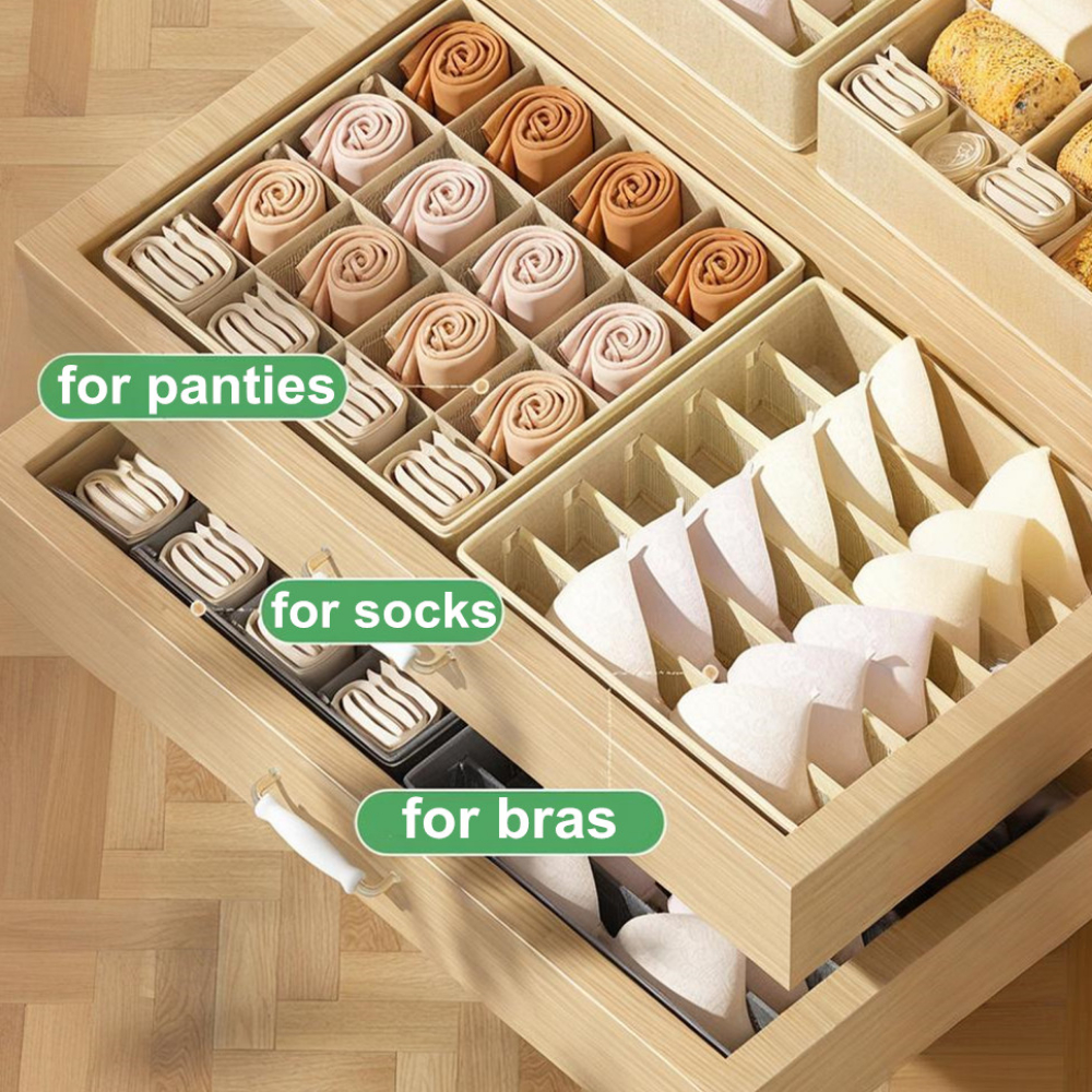Underwear Storage Box for Bras – Sock Organizer Tray Bewertung und Preis