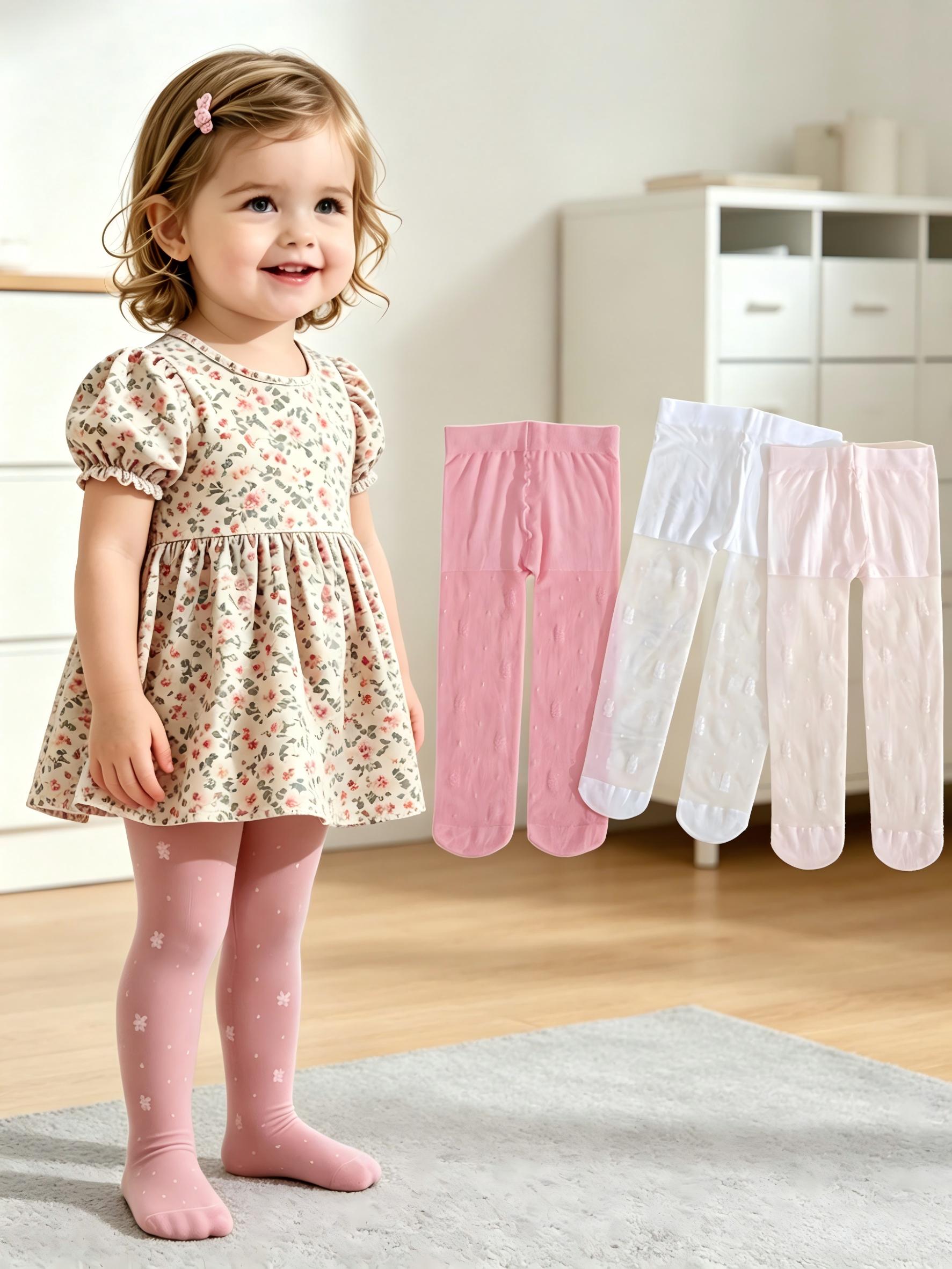 3Pack Toddler Girls Floral Pri – Tights Pantyhose Sheer Bewertung und Preis