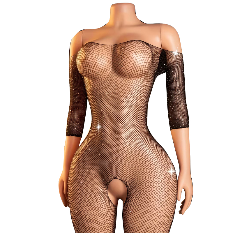 Plus Size Erotic Sexy Lingerie – Fishnet Stocking Women Bewertung und Preis