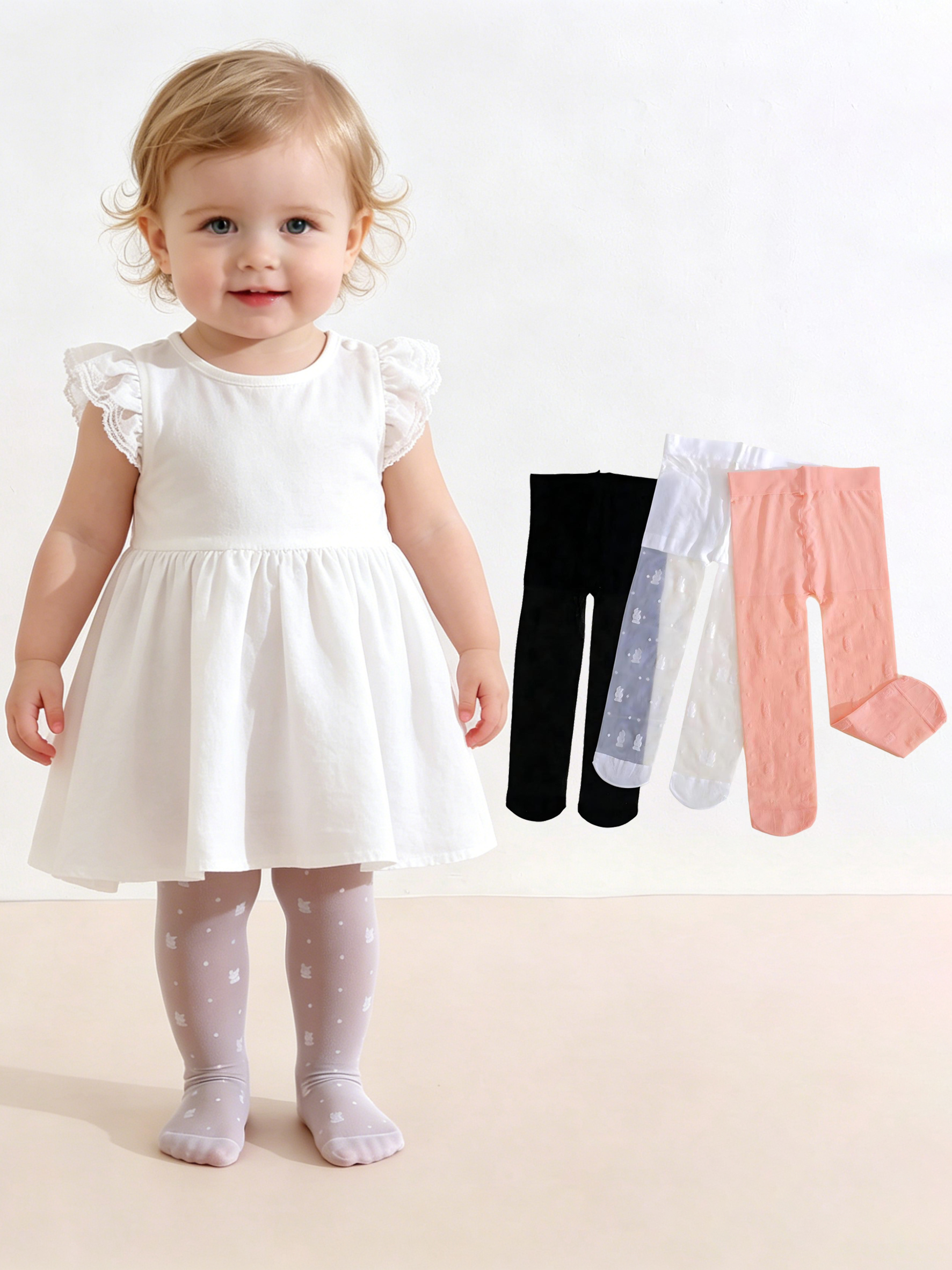 3Pack Toddler Girl Rabbit Prin – Tights Pantyhose Sheer Bewertung und Preis