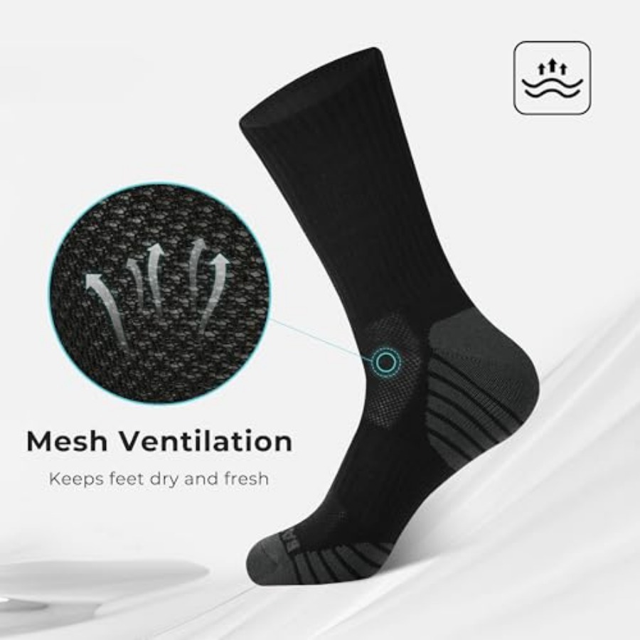 BAMBOO COOL Men's Crew Socks A – Cotton Crew Sock Pack Bewertung und Preis