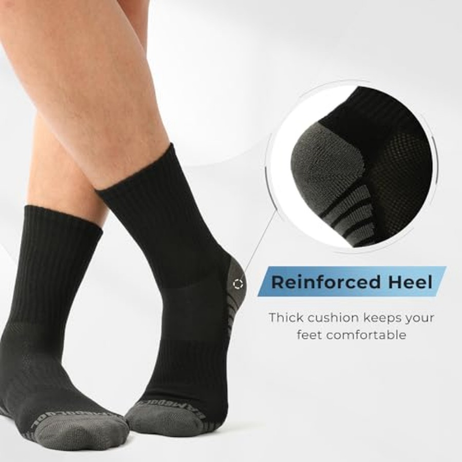 BAMBOO COOL Men's Crew Socks A – Cotton Crew Sock Pack Bewertung und Preis