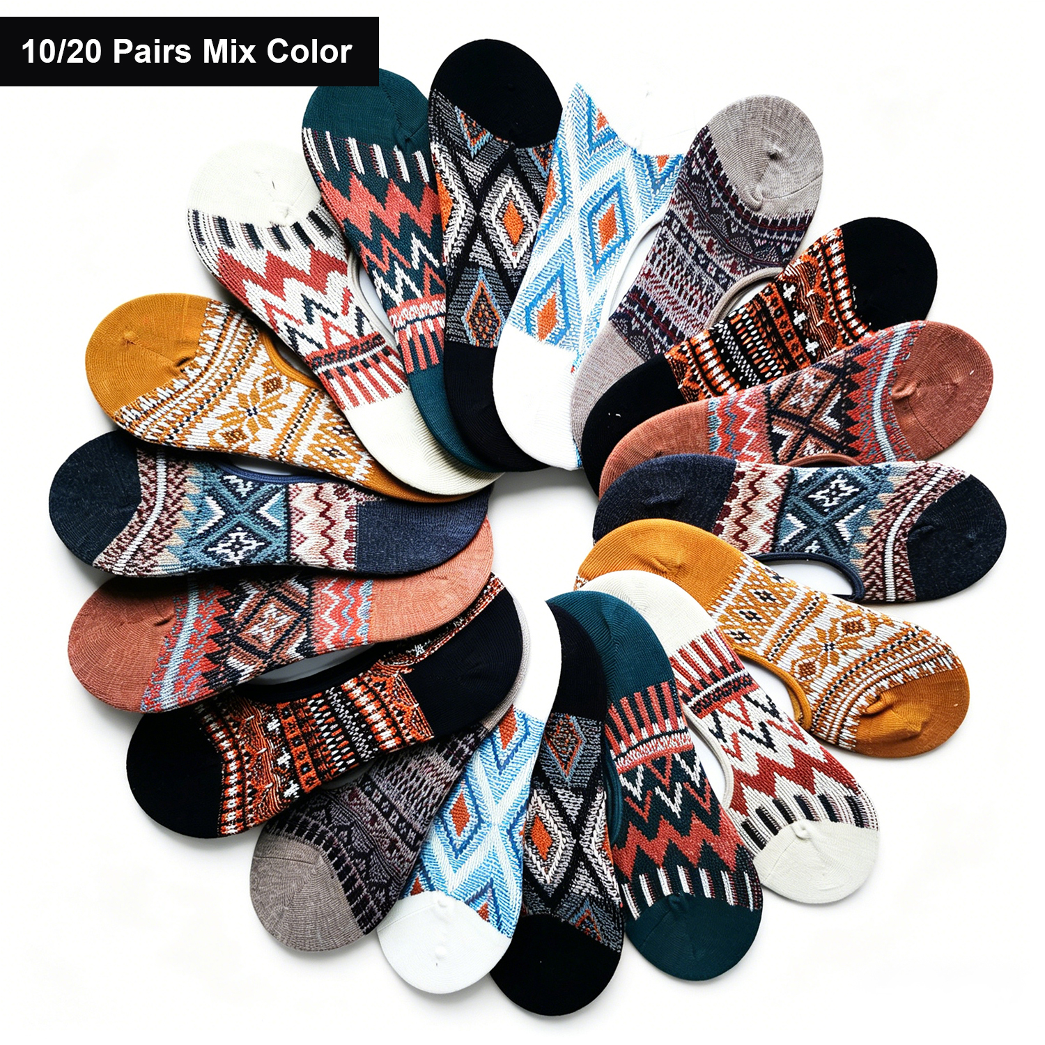 10/20 Pairs No Show Socks Men  – No Show Sock Women Bewertung und Preis