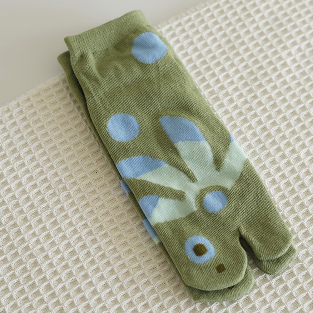 3Pairs Two Toe Socks Cotton Sp – Toe Sock Split Bewertung und Preis