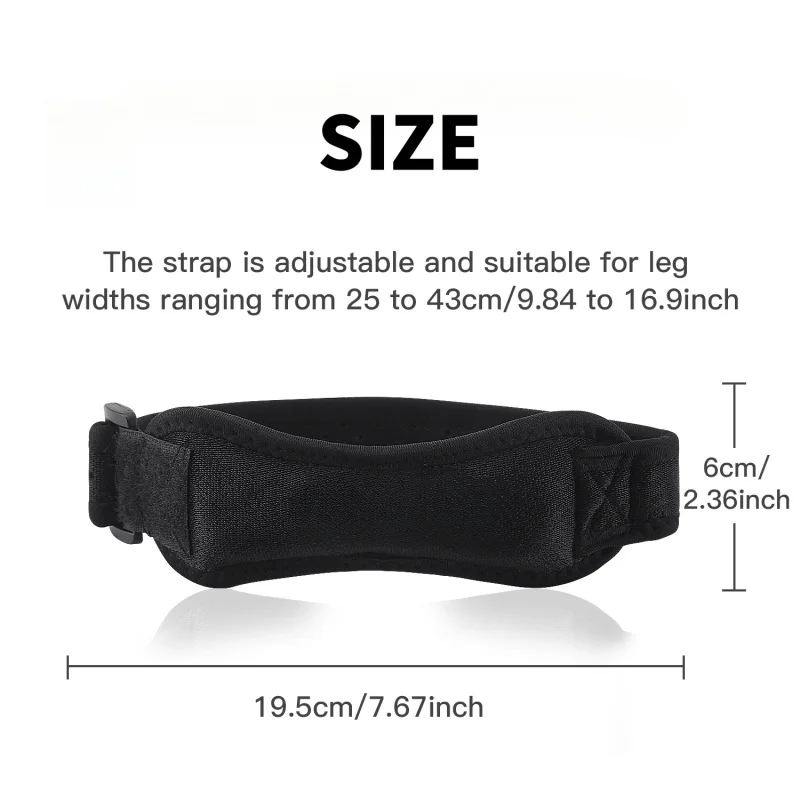 1PCS  Knee Patellar Tendon Kne – Compression Sleeve Calf Bewertung und Preis