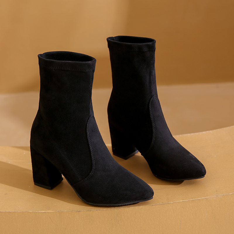 Winter new style chunky heel f – No Show Sock Women Bewertung und Preis