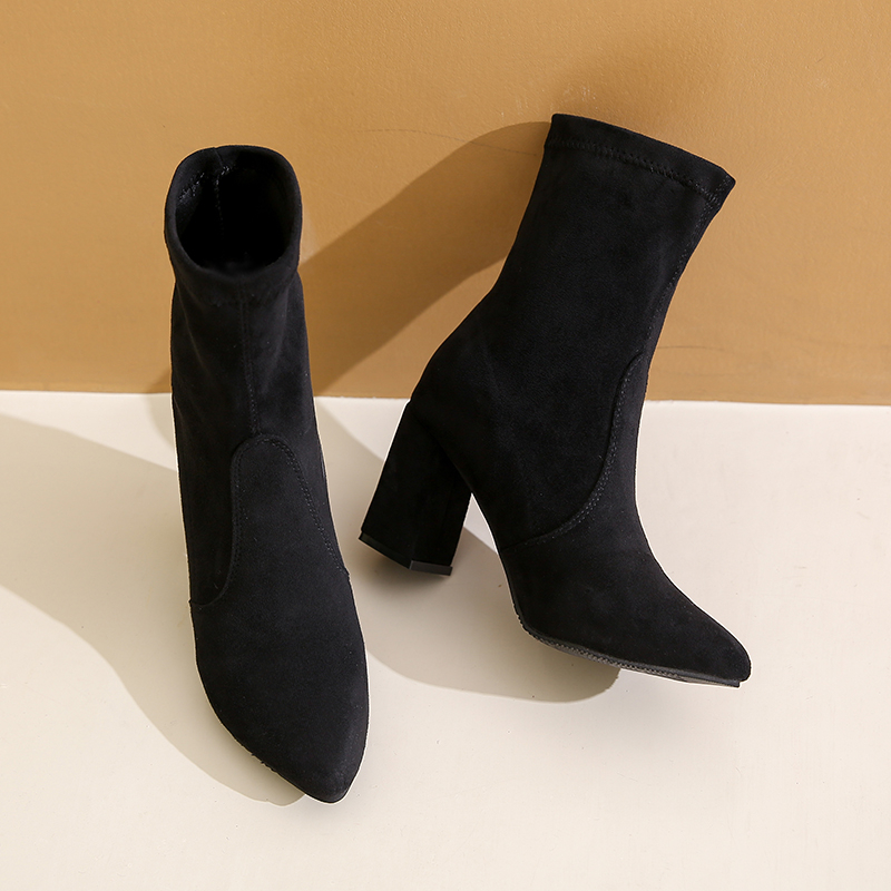 Winter new style chunky heel f – No Show Sock Women Bewertung und Preis