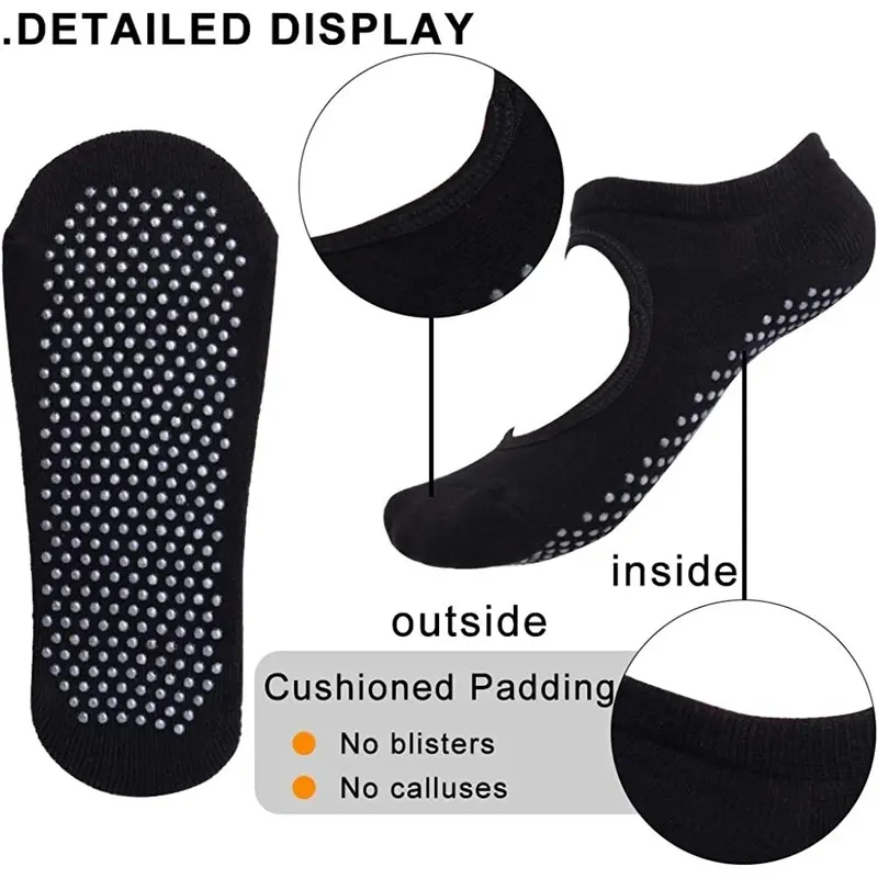 Backless Non-slip Fitness Yoga – No Show Sock Women Bewertung und Preis